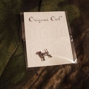 Origami Owl sterling silver Beagle Charm